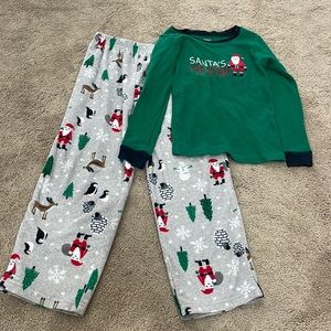 Carter’s Boys 6T Christmas “Santa’s Helper” PJs